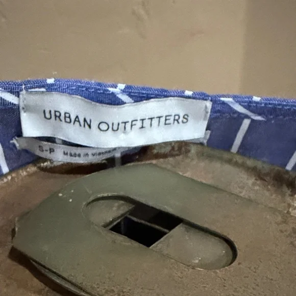 Urban Outfitters Blue and White Striped Maxi Dress - Picture 2 of 7